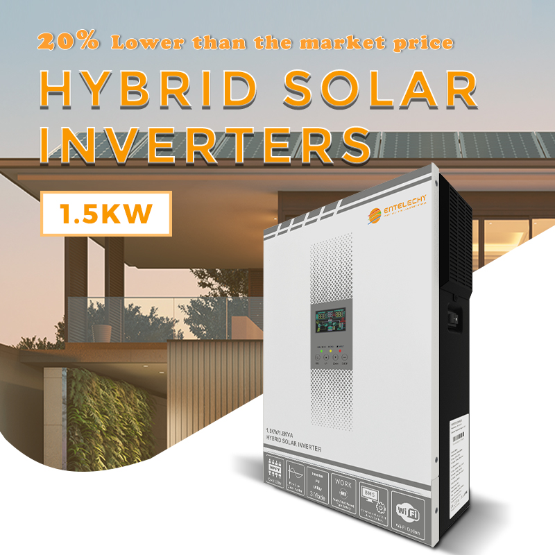 HIGH FREQUENCY HYBRID SOLAR INVERTER BST-HPL-1.5KW